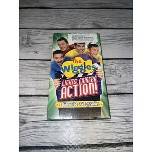 The Wiggles Lights Camera Action VHS 2005
